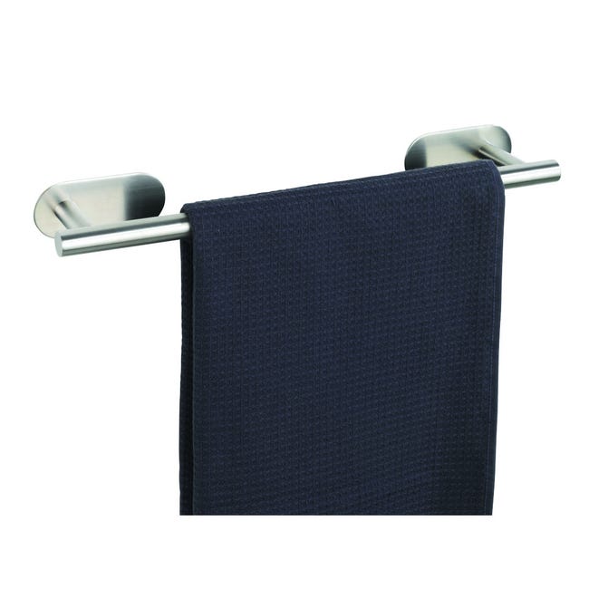 Leroymerlin Portasciugamani da parete Orea cromo spazzolato L 40 cm Spedizione Gratuita