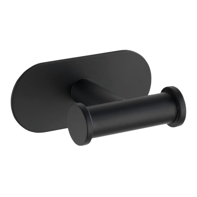 Leroymerlin Gancio adesivo WENKO Orea Black portata massima 40 kg