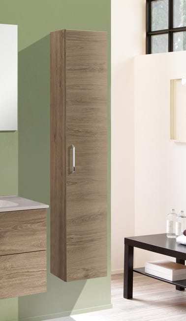 Leroymerlin Colonna per mobile bagno Noa 1 anta P 27 x L 30 x H 160 cm rovere nabucco Economico