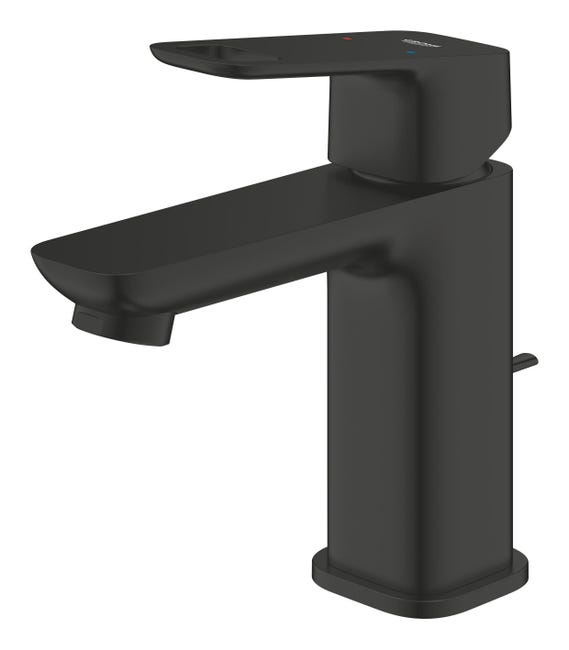 Leroymerlin Rubinetto per lavabo a canna bassa Clova Pulse nero spazzolato opaco GROHE In Vendita