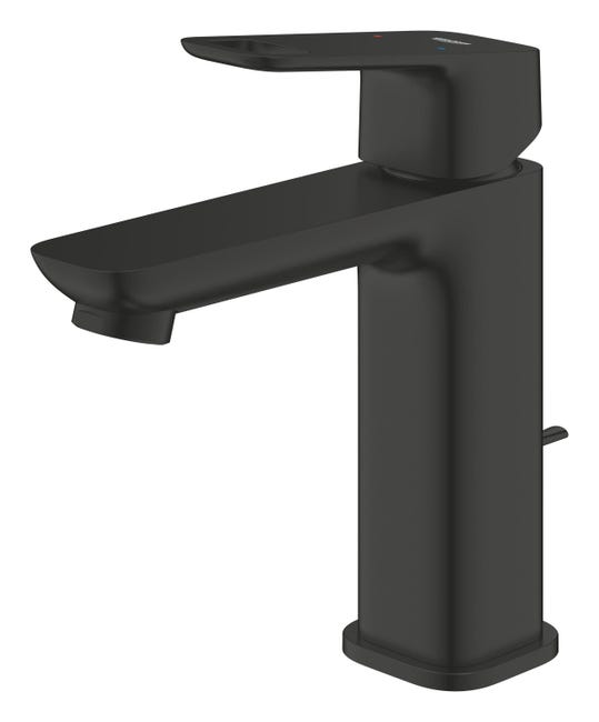 Leroymerlin Rubinetto per lavabo a canna media Clova Pulse nero spazzolato opaco GROHE Saldi