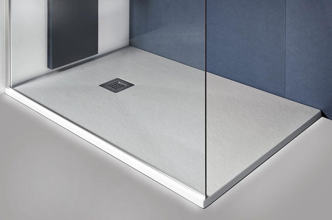 Leroymerlin Piatto doccia in resina effetto pietra L 120 x L 70 cm bianco Hotsell