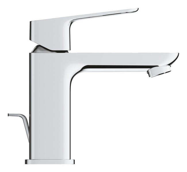 Leroymerlin Rubinetto per lavabo a canna bassa Clova Pulse cromato lucido GROHE