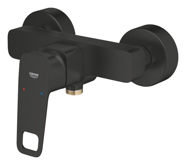 Leroymerlin Rubinetto per doccia miscelatore monocomando Clova Pulse nero opaco GROHE Moda