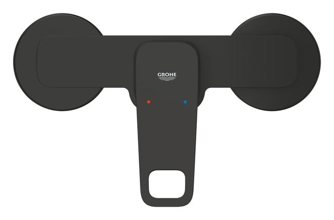 Leroymerlin Rubinetto per doccia miscelatore monocomando Clova Pulse nero opaco GROHE Moda