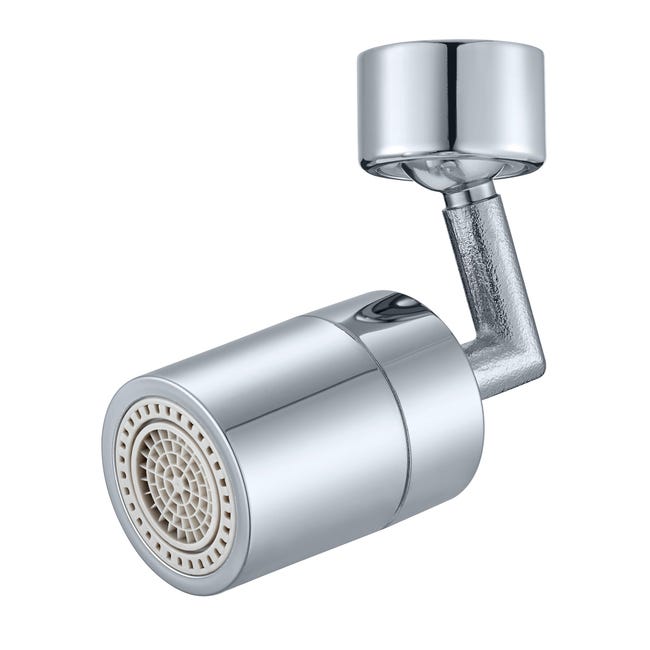 Leroymerlin Aeratore Aeratore Bubble stream SPIN 2 getti cromo 2025