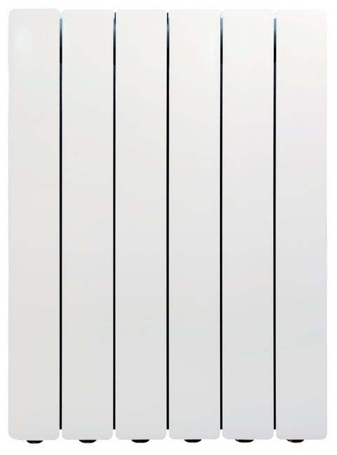 Leroymerlin Radiatore acqua calda PRODIGE MODERN in alluminio 6 elementi interasse 600 mm bianco Flash Sale