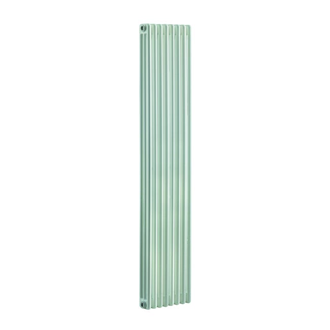 Leroymerlin Radiatore acqua calda EQUATION Comby in acciaio 3 colonne 8 elementi interasse 1735 mm bianco
