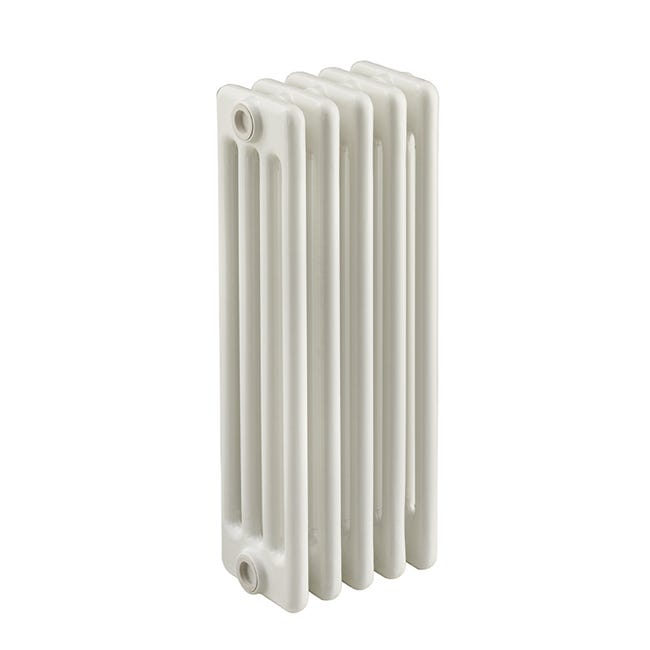 Leroymerlin Radiatore acqua calda EQUATION Comby in acciaio 4 colonne 4 elementi interasse 535 mm bianco Consegna Veloce