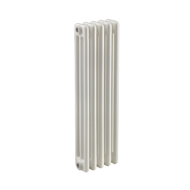 Leroymerlin Radiatore acqua calda EQUATION Comby in acciaio 3 colonne 5 elementi interasse 685 mm bianco