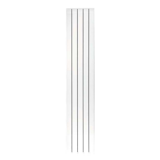 Leroymerlin Radiatore acqua calda PRODIGE SUPERIOR in alluminio 5 elementi interasse 2000 mm bianco