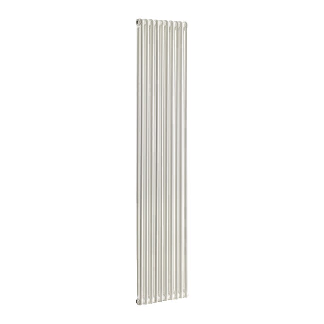 Leroymerlin Radiatore acqua calda EQUATION Comby in acciaio 2 colonne 10 elementi interasse 1935 mm bianco