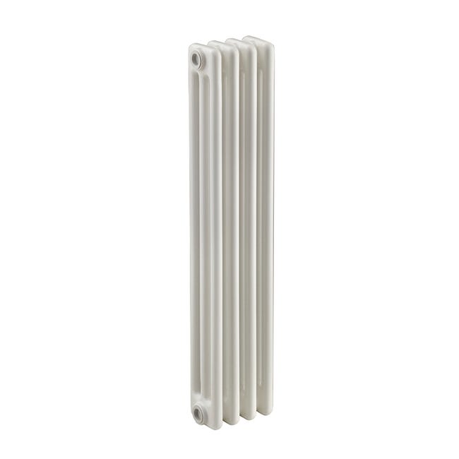 Leroymerlin Radiatore acqua calda EQUATION Comby in acciaio 3 colonne 4 elementi interasse 813 mm bianco