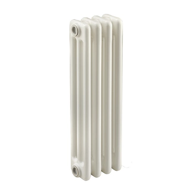 Leroymerlin Radiatore acqua calda EQUATION Comby in acciaio 3 colonne 4 elementi interasse 535 mm bianco