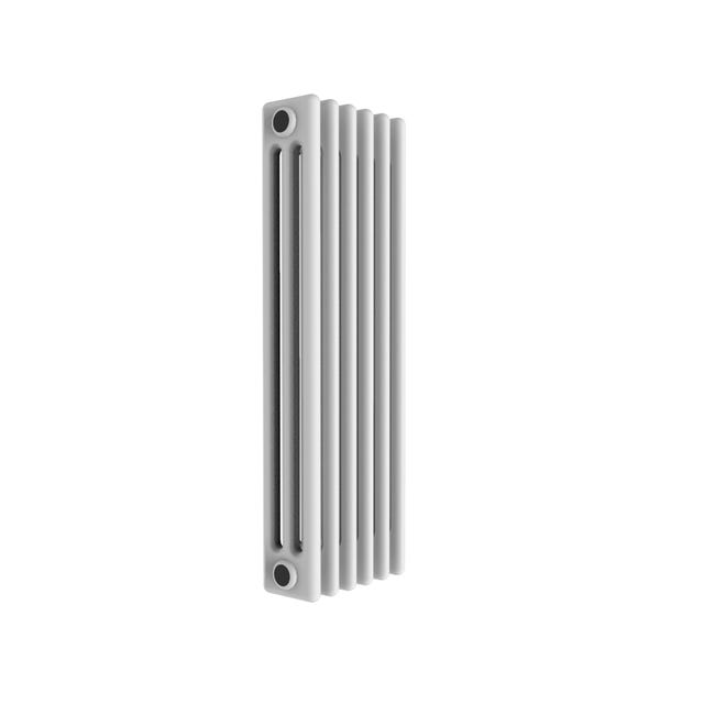 Leroymerlin Radiatore acqua calda EQUATION Comby in acciaio 3 colonne 6 elementi interasse 800 mm bianco