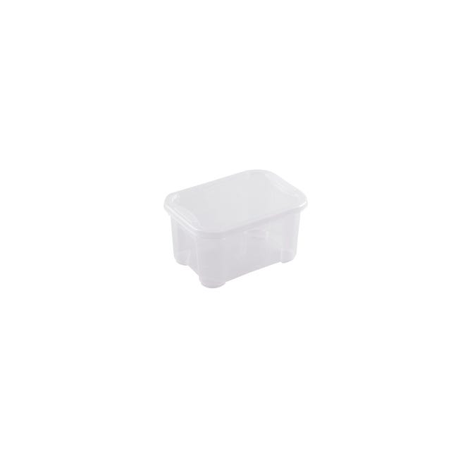 Leroymerlin Scatola Spaceo XXS L 26 x H 14 x P 19 cm trasparente Pezzi Unici