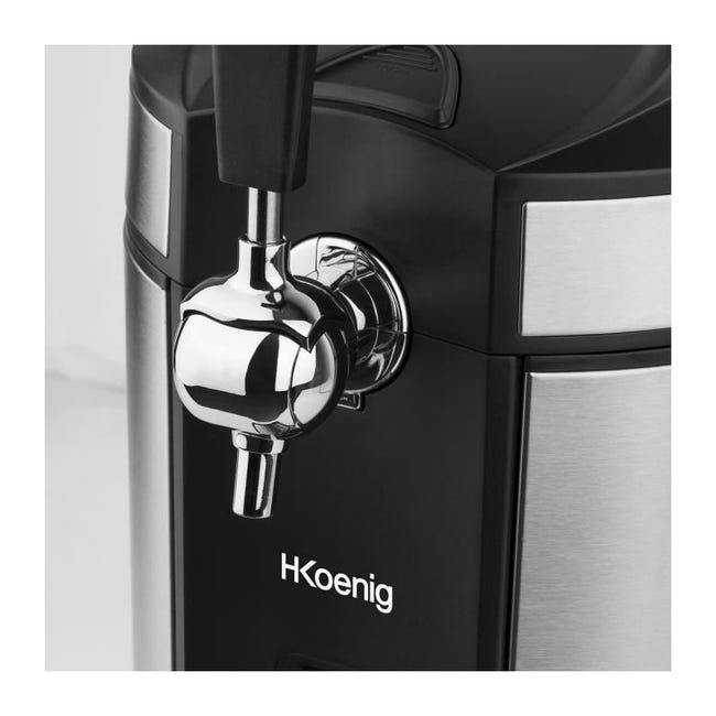 Leroymerlin H.Koenig Spillatore Birra BW1880 Compatibile con i Fusti Universali Pressurizzati e Non da 5L 65W Prezzo Ridotto