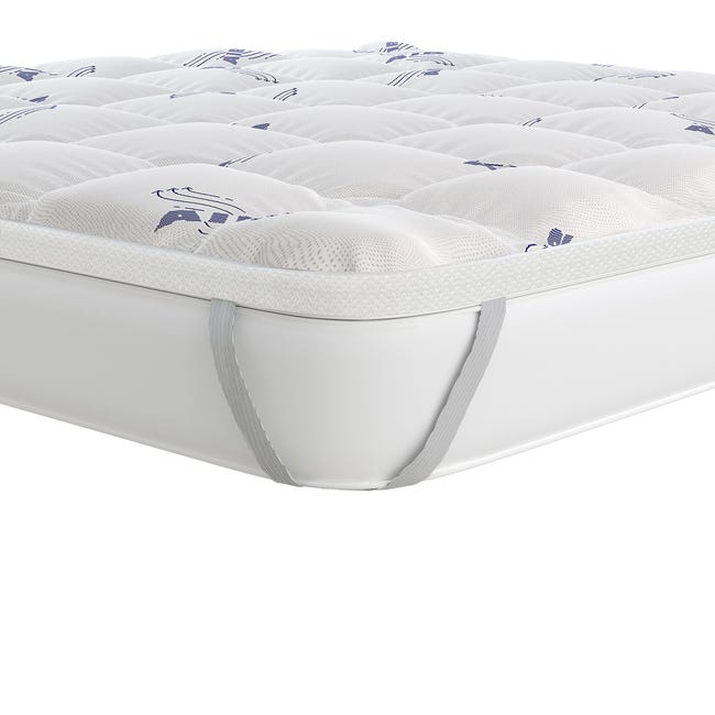 Leroymerlin TOPPER AIR TRASPIRANTE CON ELASTICI SOFFIETTO 3 CM SINGOLO 80x195 cm Vendita Calda
