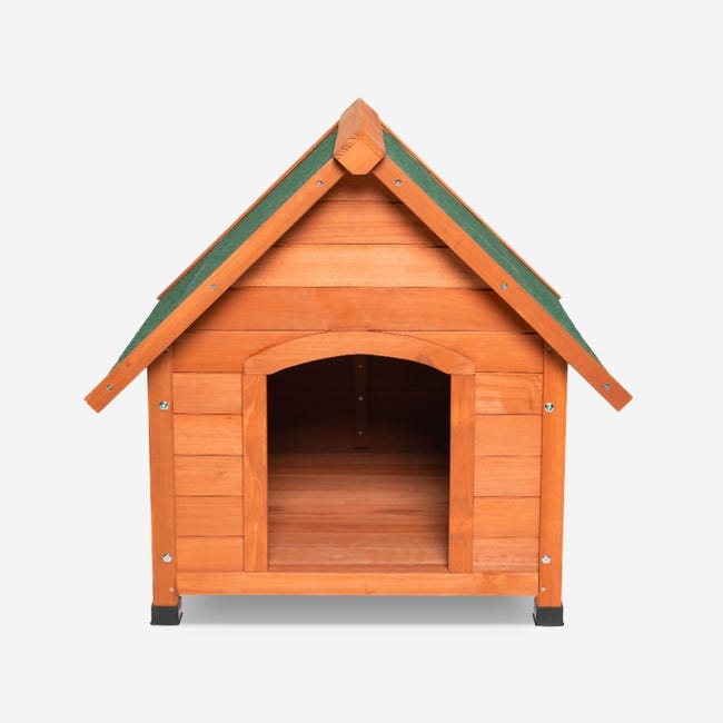 Leroymerlin Cuccia cani in legno casetta da esterno taglia media 85x101x85 Linus 2025