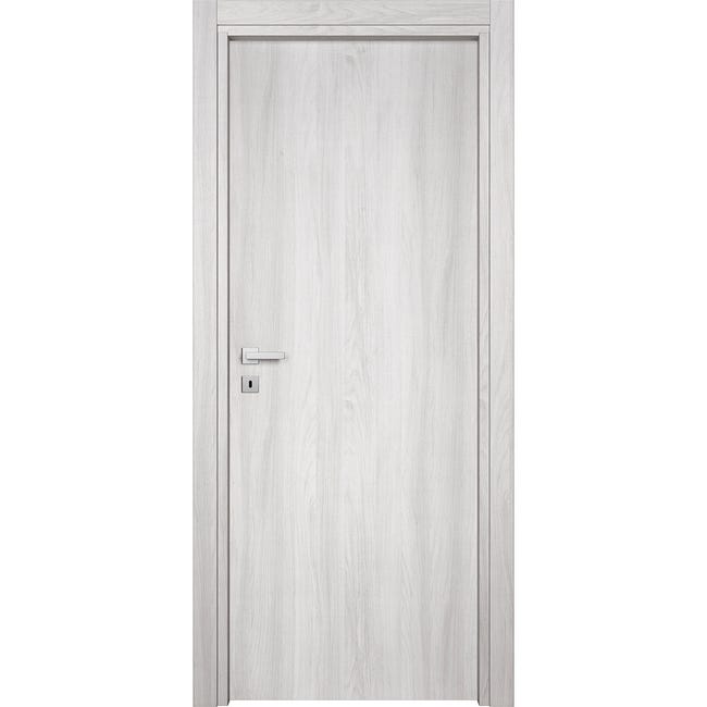 Leroymerlin Porta battente Marben olmo chiaro L 80 x H 210 cm reversibile Affare Del Giorno