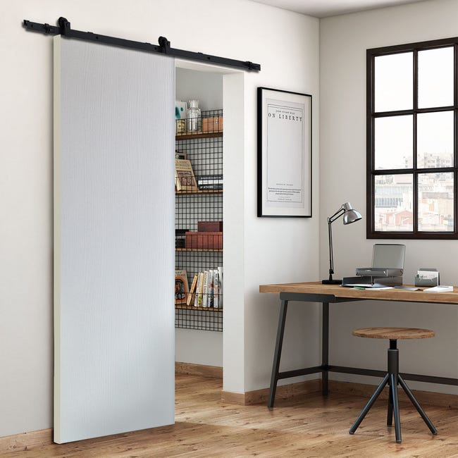 Leroymerlin Anta per porta scorrevole Renoir in mdf bianco L 92.5 x H 211.5 cm Vendita Calda