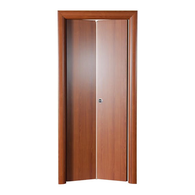 Leroymerlin Porta pieghevole a libro simmetrica Rose ciliegio L 80 x H 210 cm sinistra Pezzi Unici