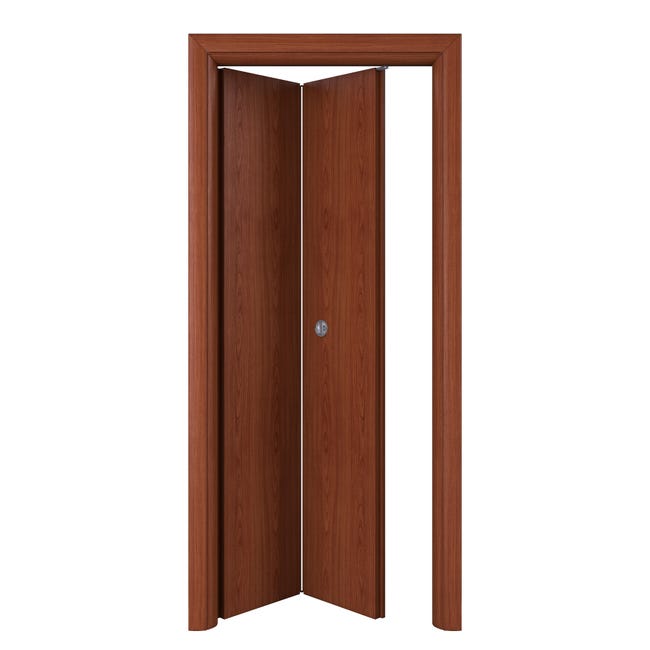 Leroymerlin Porta pieghevole a libro simmetrica Rose ciliegio L 80 x H 210 cm sinistra Pezzi Unici