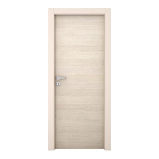 Leroymerlin Porta tamburata battente Riga grano L 60 x H 210 cm reversibile Soddisfazione Garantita