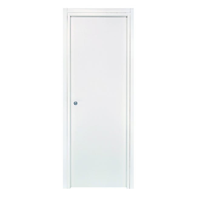 Leroymerlin Porta scorrevole Strauss bianco L 80 x H 210 cm reversibile Negozi Online