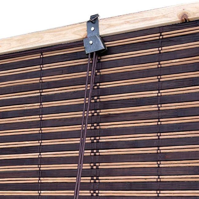 Leroymerlin Tenda a rullo oscurante Atlanta wengè 150x300 cm Economico