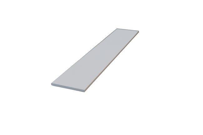 Leroymerlin Coprifilo per finestra in pvc colore bianco P 3 x H 60 x L 2000 mm