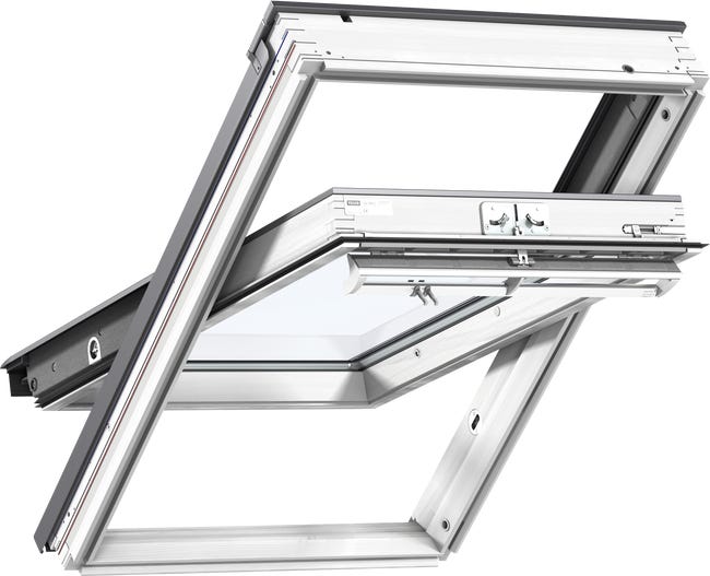 Leroymerlin Finestra da tetto (faccia inclinata) VELUX GGL PK04 2070 manuale L 94 x H 98 cm bianco 2025