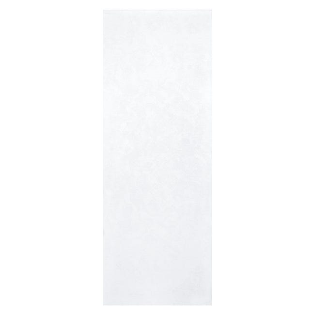 Leroymerlin Pannello per porta d'ingresso coordinato porta Side rivestito laminato bianco L 95 x H 215 cm Sp 0.6 mm
