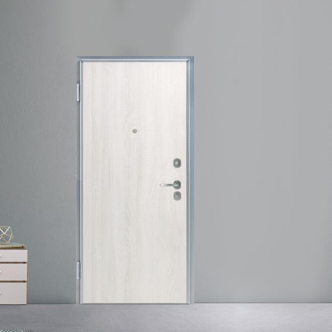 Leroymerlin Pannello per porta d'ingresso coordinato porta Wheat rivestito bianco L 97 x H 212 cm Sp 0.06 mm Spedizione Gratuita