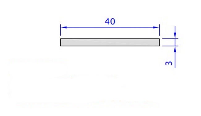 Leroymerlin Coprifilo per finestra PRO1003 in pvc colore bianco P 3 x H 40 x L 3000 mm Promozione Limitata