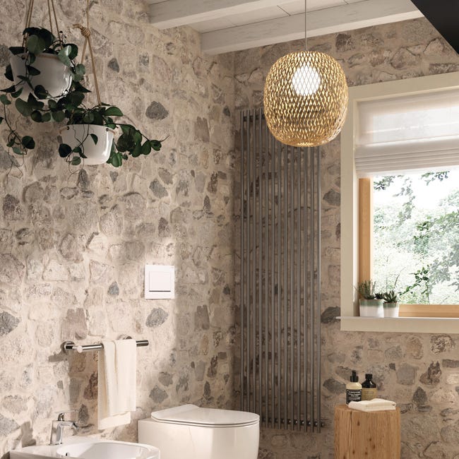 Leroymerlin Rivestimento decorativo in gres porcellanato Rocce beige da interno / esterno Negozi Online