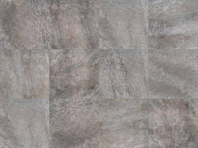 Leroymerlin Piastrella da pavimento esterno Step in gres porcellanato opaco grigio 34 x 34cm Sp. 8.5 mm traffico intenso (pei 4/5) R10 Consegna Veloce