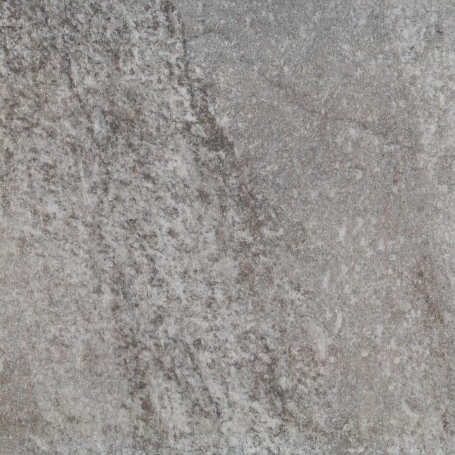 Leroymerlin Piastrella da pavimento esterno Step in gres porcellanato opaco grigio 34 x 34cm Sp. 8.5 mm traffico intenso (pei 4/5) R10 Consegna Veloce