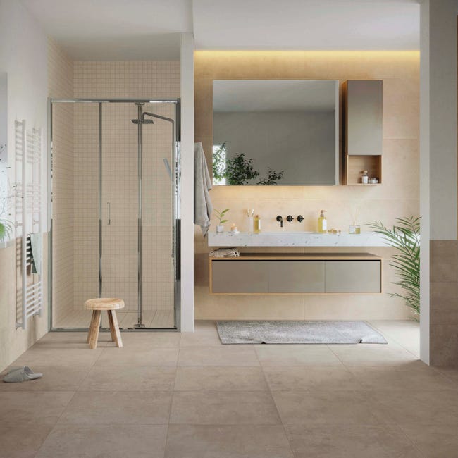 Leroymerlin Mosaico in gres porcellanato Draft Light bianco L 30 x L 30cm x Sp. 8 mm 10 pezzi Novità