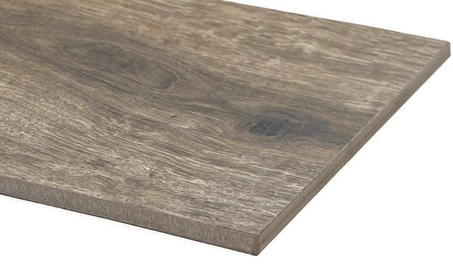 Leroymerlin Piastrella da pavimento e rivestimento interno WOOD in gres porcellanato opaco 62 x 17cm Sp. 8 mm traffico intenso (pei 4/5) R9 Saldi Di Fabbrica
