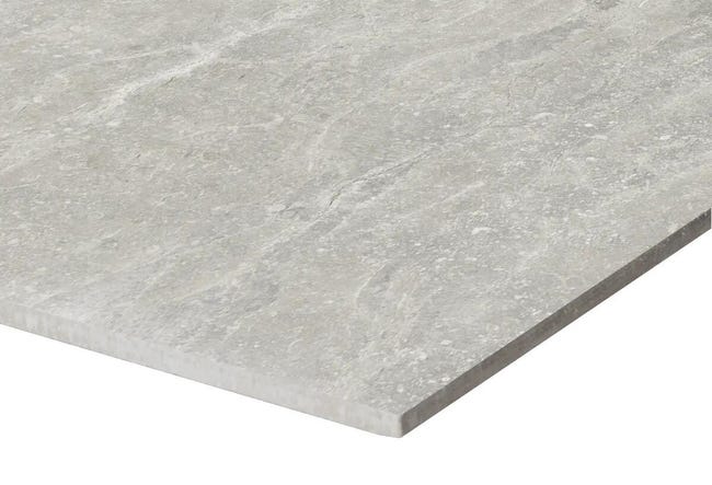 Leroymerlin Piastrella da pavimento e rivestimento interno ed esterno rettificato PATH in gres porcellanato opaco grigio 120 x 60cm Sp. 9.2 mm traffico molto intenso (pei 5/5) R10 Vendite Flash