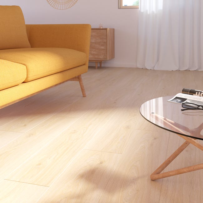 Leroymerlin Pavimento laminato ARTENS DESIGN Kenmare beige resistente all'acqua Sp 8mm Negozio