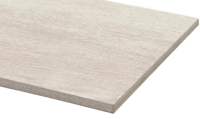 Leroymerlin Piastrella da pavimento e rivestimento interno rettificato NUANCE in gres porcellanato opaco avorio 120 x 20cm Sp. 9.2 mm traffico intenso (pei 4/5) R9 In Saldo