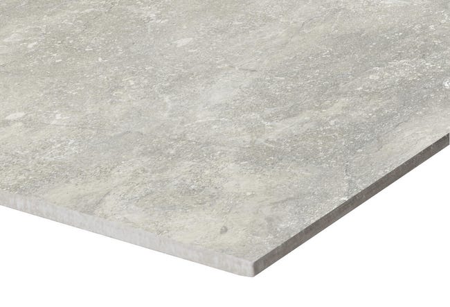 Leroymerlin Piastrella da pavimento e rivestimento interno ed esterno rettificato PATH in gres porcellanato opaco grigio 60 x 60cm Sp. 9.2 mm traffico molto intenso (pei 5/5) R10 2025