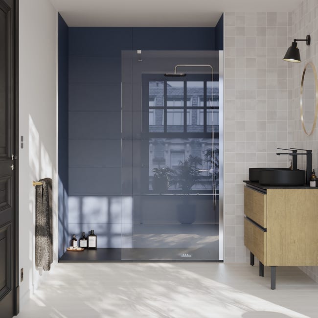 Leroymerlin Pavimento laminato ARTENS DESIGN Nisbet bianco resistente all'acqua Sp 8mm Italy