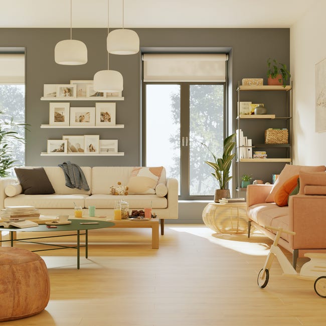 Leroymerlin Pavimento laminato ARTENS DESIGN Dunmore marrone resistente all'acqua Sp 8mm Italia