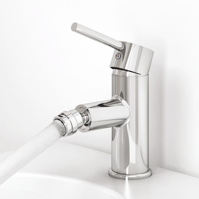 Leroymerlin Rubinetto per bidet Hilo cromato lucido SENSEA