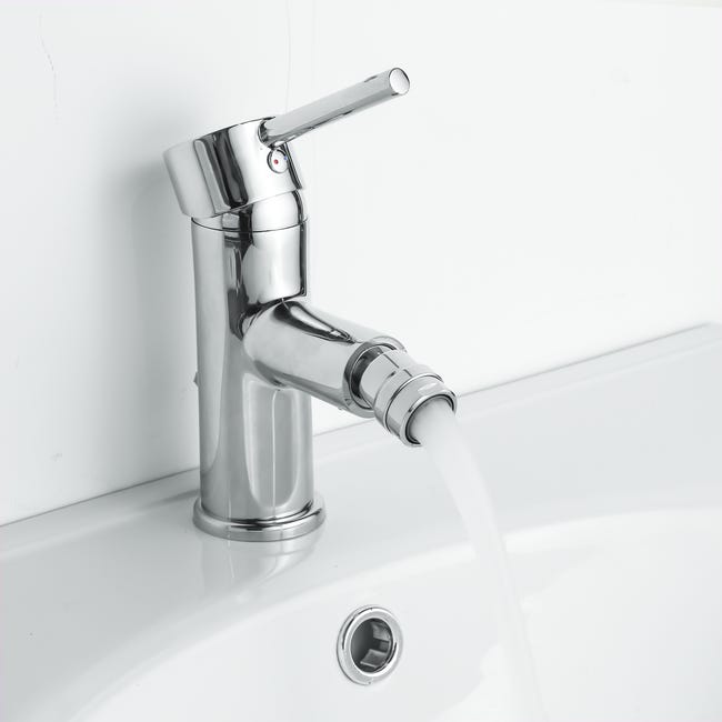 Leroymerlin Rubinetto per bidet Hilo cromato lucido SENSEA Esporta salva