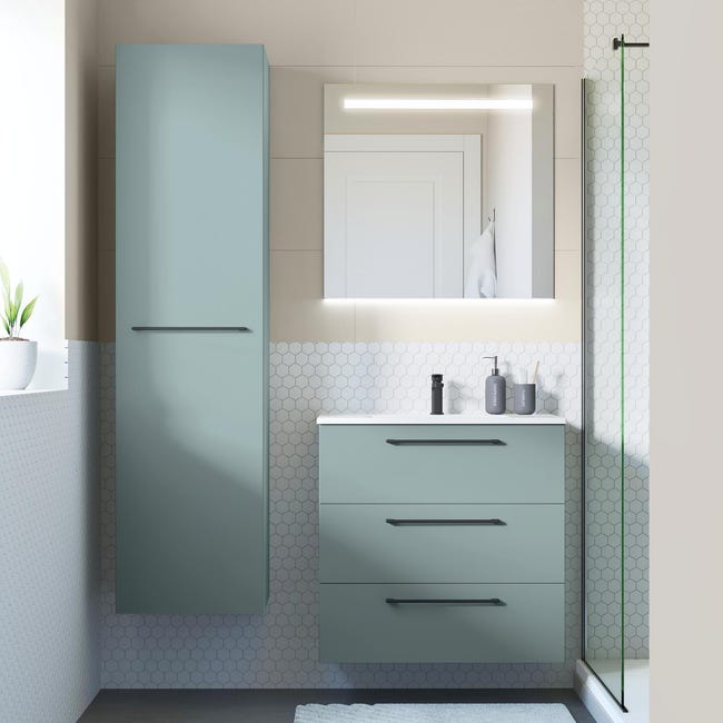 Leroymerlin Anta mobile da bagno verde SENSEA L 45 x H 172.9 x Sp 1.8 cm Vendita Economica