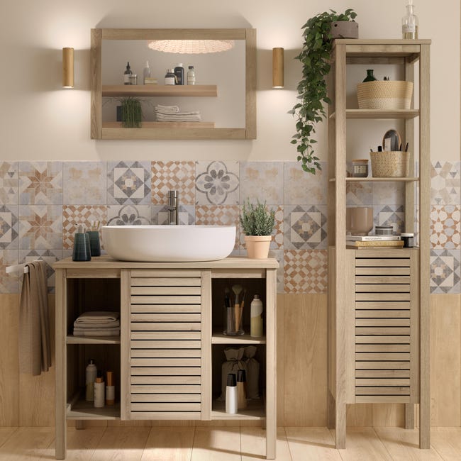 Leroymerlin Rubinetto per lavabo a canna bassa Hilo New cromato lucido SENSEA H 15 cm Negozio
